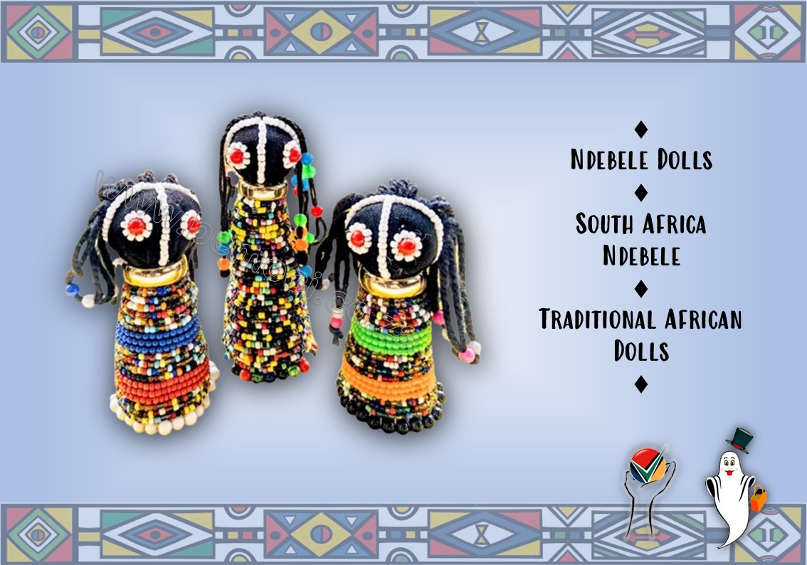 Beaded Ndebele Dolls