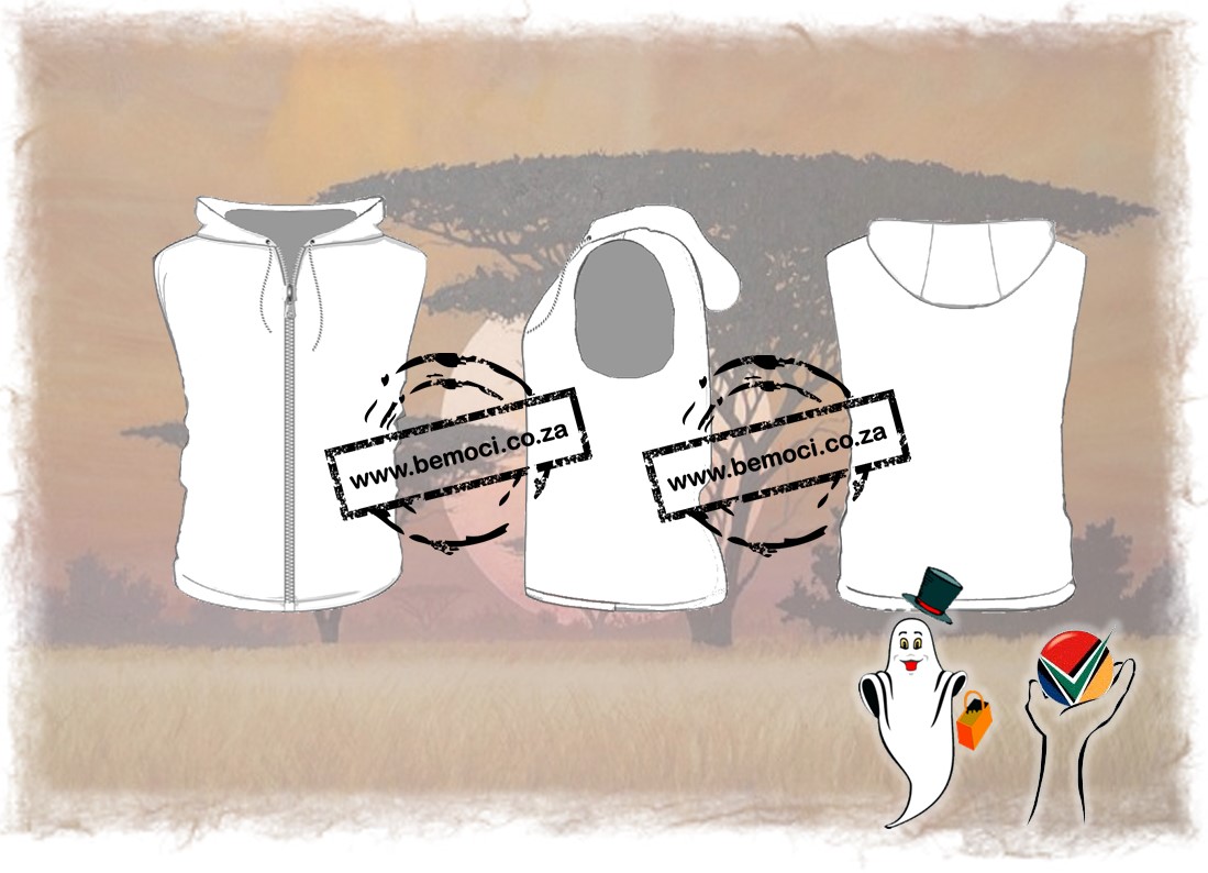 Hoodie Bodywarmers, Brushed Fleece