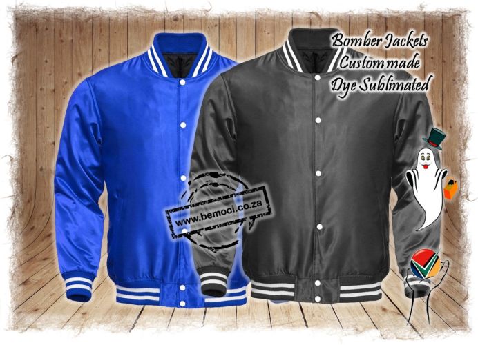 Triacetate Bomber Jackets with custom Collar Cuffs and Waist
