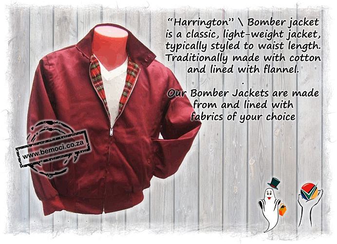 Bomber Jackets, Harrington Jacket Style.