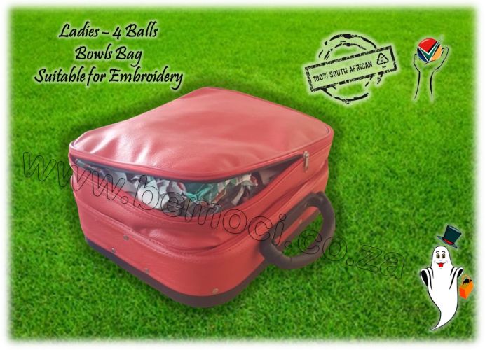 Ladies’ (and Men’s) 4 Ball Lawn Bowling Bags in various colours