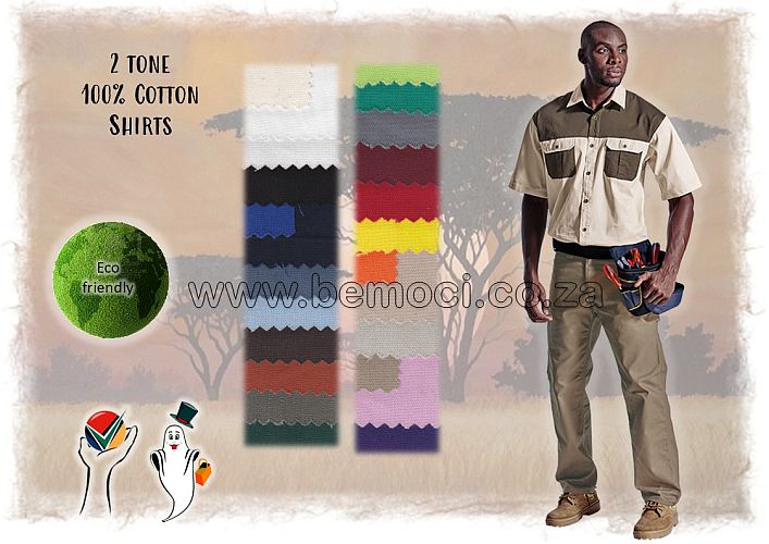 2 Tone Bush-Safari-Shirts