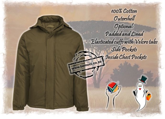 Bush Safari Jackets Cotton Twill