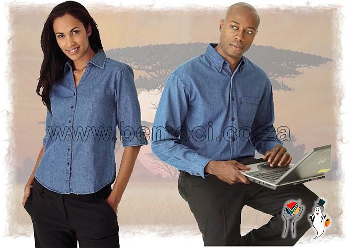 Denim Blouses and Shirts