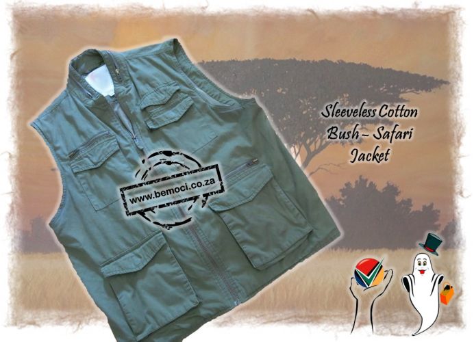 Sleeveless Jackets for the Bush & Safari