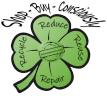 Reduce Reuse Repair Recycle Shop buy Consicously
