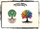 Tree of Life Embroidered - 1