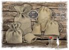Burlap, Hessian, Jute, Drawstring, Bags