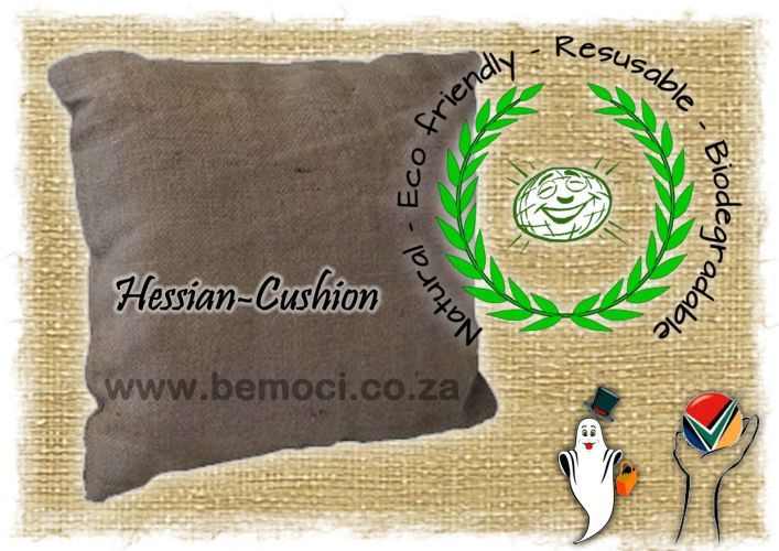 Jute Hessian Burlap Cushions, Lawn Cushions