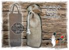 Burlap, Hessian, Jute, Carry, Drawstring, Wine, Bottle Bags