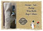 Burlap, Hessian, Jute, Decor, Wine, Bottle, Gift, Bags, Sleeves