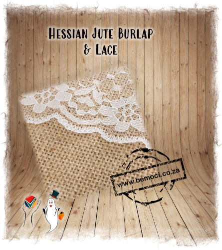 Hessian Jute Burlap and Lace