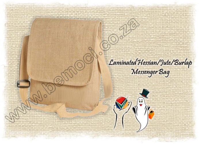 Hessian Jute Burlap Messenger Bags, Conference, Bags