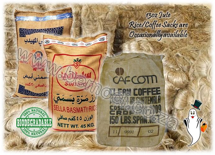 Hessian Jute Burlap Bags/Sacks, 50kg 80kg, Printed
