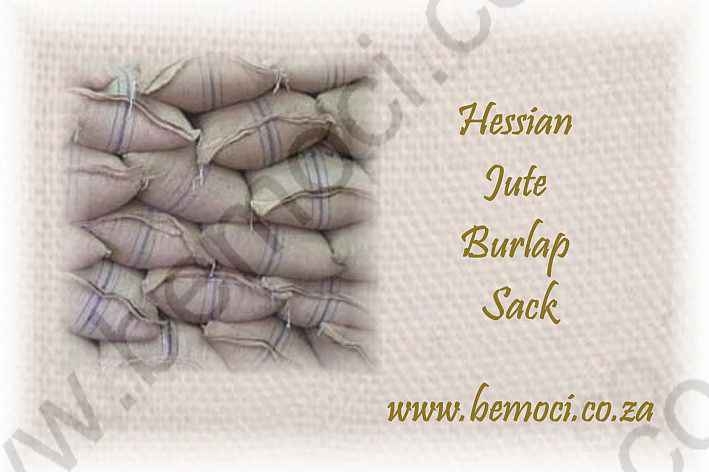 Hessian Jute Burlap Bags/Sacks, 50kg 80kg Eco Biodegradable Compostable Sustainable