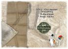 Burlap, Hessian, Jute, 50kg, Drawstring, Bags, Sacks 