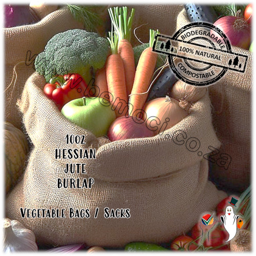 Hessian Jute Burlap Vegetable Storage Grow Bags Sacks