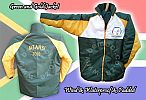 Jackets Green and Gold SA Colours Team Club Sports Corporate Uniform Tour Jackets