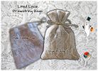 Lace Drawstring Gift Bags Pouches lined.