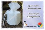 Organza Bags Drawstring Bags, Round Bottom.