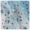 Organza foil printed.
