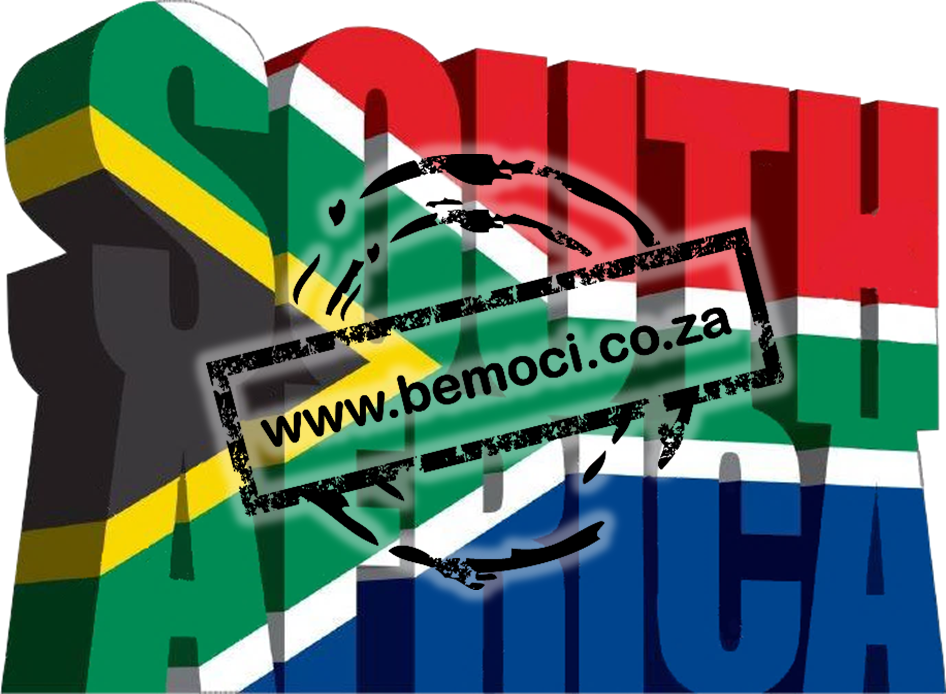 South Africa Flag Print 3D.
