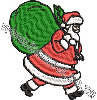 Santa Bag Embroidery Design, 5. Santa Bag Embroidery Design, 5.