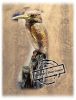 Bronze Sculptures Kingfisher by Bob Wright