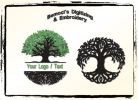 Tree of Life Embroidered - 2