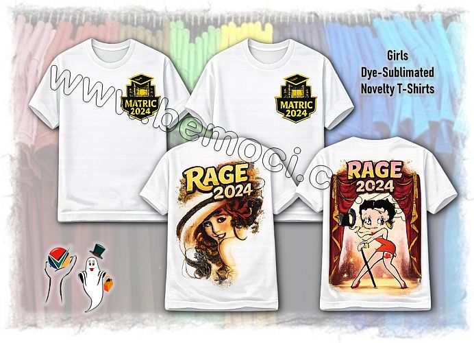 Girls Matric Farewell Rage T-Shirts, Novelty T-Shirts
