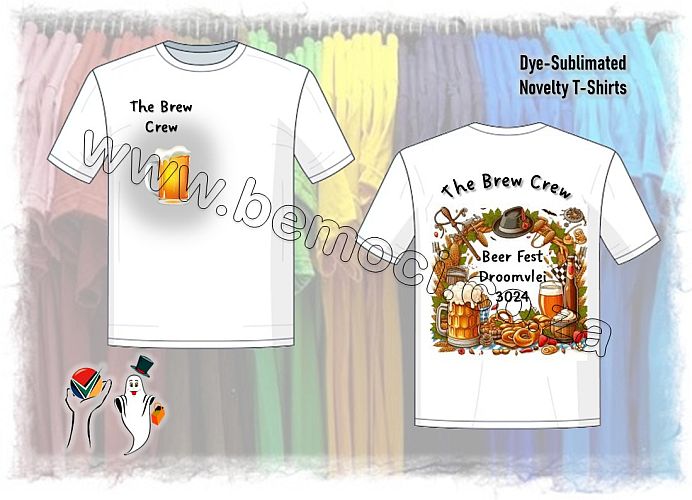 The Brew Crew Men's Beer-Fest T-Shirts, Fun Novelty T-Shirts