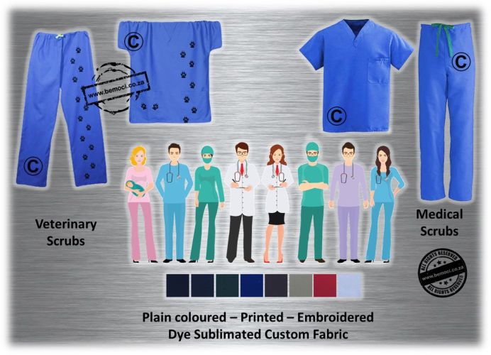 Medical Veterinary Healthcare Scrubs & Uniforms