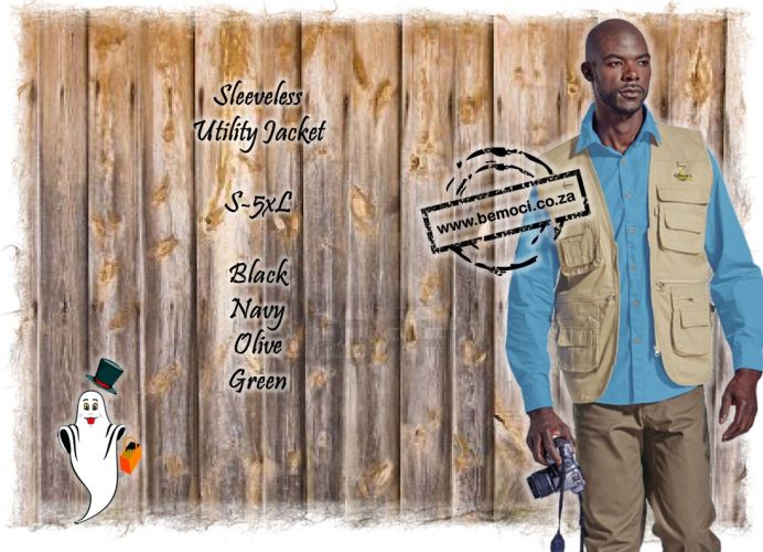 Sleeveless Cotton Utility Jackets Artisans Handyman Jackets
